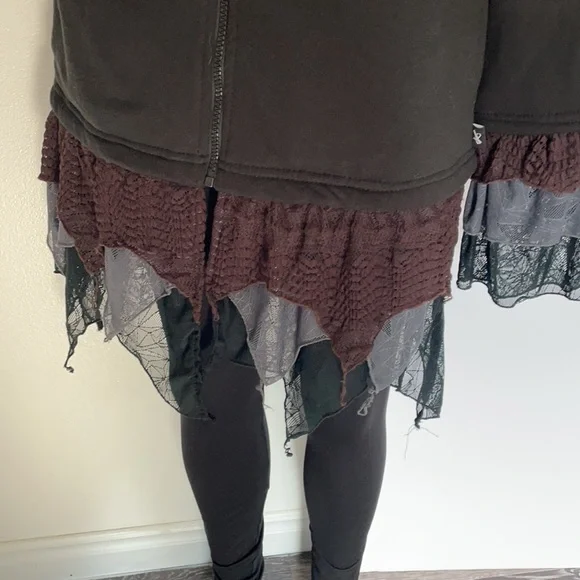 Leopards & Roses Size Small Whimsygoth Steam Punk Jacket - Picture 3 of 16